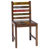 vidaXL Cadeiras de jantar 2 pcs madeira recuperada maci&ccedil;a