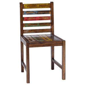 vidaXL Cadeiras de jantar 2 pcs madeira recuperada maci&ccedil;a