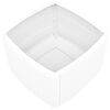 vidaXL Mesa de apoio 54x54x36,5 cm plástico branco