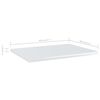 vidaXL Prateleiras para estante 4 pcs 40x30x1,5cm contraplacado branco