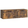 vidaXL Gabinete de TV de Parede Carvalho Fumado 98 x 31 x 30 cm