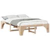 vidaXL Estrutura da Cama Castanho 140 x 200 cm