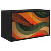 vidaXL Arm&aacute;rio de TV Montado na Parede BONN 69 x 33 x 40 cm