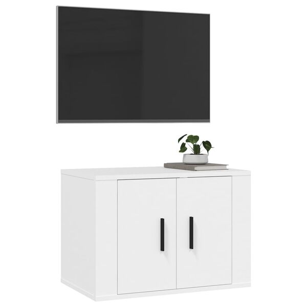 vidaXL Móvel de TV para parede 57x34,5x40 cm branco