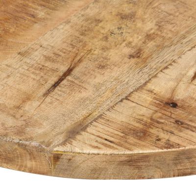 vidaXL Tampo de mesa redondo madeira mangueira maciça 25-27 mm 40 cm