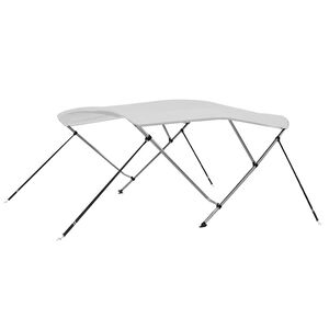 vidaXL Toldo em arco Bimini 183x140x137 cm branco