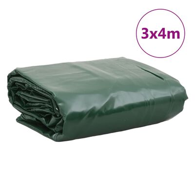vidaXL Lona 3x4 m 650 g/m² verde