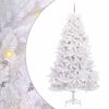 vidaXL &Aacute;rvore de Natal Articulada Artificial Branco 270 cm PVC e A&ccedil;o