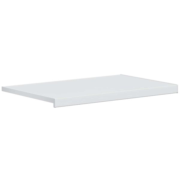 vidaXL Soleira de Janela Branco 100 x 50 x 4,5 cm PVC
