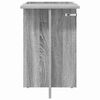 vidaXL Mesa de apoio Cinza Sonoma 35 x 40 x 55 cm Madeira processada