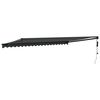 vidaXL Toldo retr&aacute;til autom&aacute;tico 5x3 m antracite