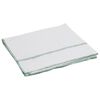 vidaXL Panos de Limpeza 5 pcs 50x60 cm branco com riscas verdes