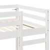 vidaXL Estrutura de cama loft Branco 90 x 190 cm