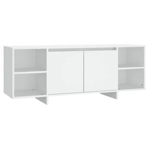 vidaXL M&oacute;vel de TV 130x35x50 cm aglomerado branco