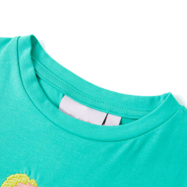 T-shirt infantil menta 140