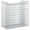 vidaXL Cama elevada de gabi&atilde;o 50 x 100 x 100 cm A&ccedil;o Galvanizado