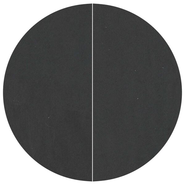 vidaXL Lona para Fundo de Piscina Preto &Oslash; 244 cm Tecido N&atilde;o Tecido