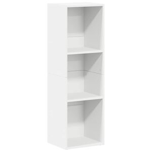 vidaXL Estante/m&oacute;vel de TV 36x30x114 cm derivados de madeira branco