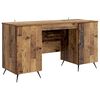 vidaXL Mesa Madeira antiga 142,5 x 50 x 75 cm Derivados de Madeira