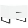 vidaXL Mesa de centro 50x50x40 cm derivados de madeira branco