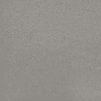 vidaXL Cama com molas/colchão 140x190 cm veludo cinzento-claro