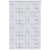 vidaXL Estore de rolo para o duche 140x240 cm quadrados