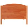 vidaXL Cama sem colch&atilde;o 75x190 cm madeira de pinho maci&ccedil;a castanho-mel