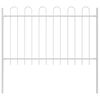 vidaXL Cerca para Jardim BOXTEL 9 unid. 15,3 x 1 m Branco