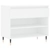 vidaXL Sapateira 70x36x60 cm derivados de madeira branco