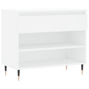 vidaXL Sapateira 70x36x60 cm derivados de madeira branco
