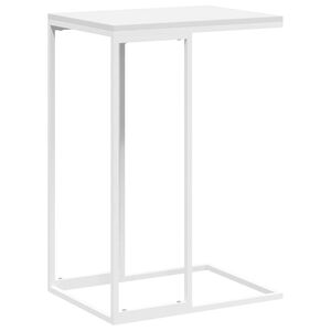 vidaXL Mesa de centro 40x30x59 cm derivados de madeira branco