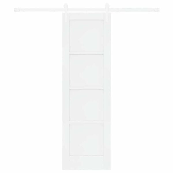 vidaXL Porta Deslizante ORKDAL Branco 61 x 198,5 cm