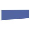vidaXL Toldo lateral retr&aacute;til de p&aacute;tio 180x600 cm azul