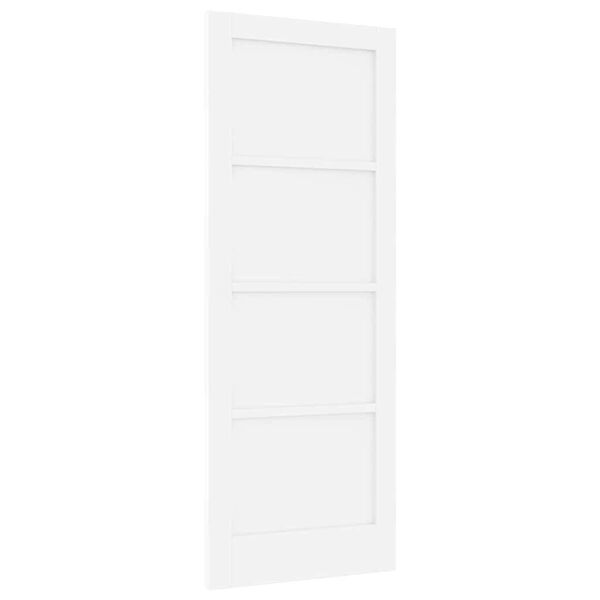 vidaXL Porta Interna ORKDAL Branco 78 x 202 cm Contraplacado