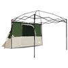 vidaXL Conjunto de Tenda de Camping 2 pcs Verde Tafet&aacute; e Tecido