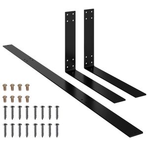 vidaXL Encosto para sof&aacute; de paletes 110 cm ferro preto