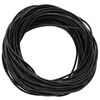 vidaXL Corda de Couro Preto &Oslash;1 mm x 10 m Couro