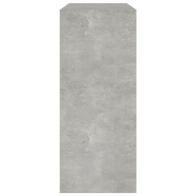 vidaXL Estante/divisória 80x30x72 cm cor cinzento cimento