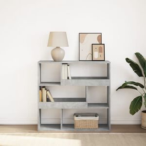 vidaXL Estante/divis&oacute;ria 100x33x94,5 cm cor cinzento cimento
