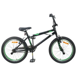 vidaXL BMX 20 Polegadas para maiores de 9 anos Preto