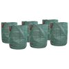 vidaXL Sacolas de Lixo do Jardim 12 unid. 300 l Verde Polipropileno