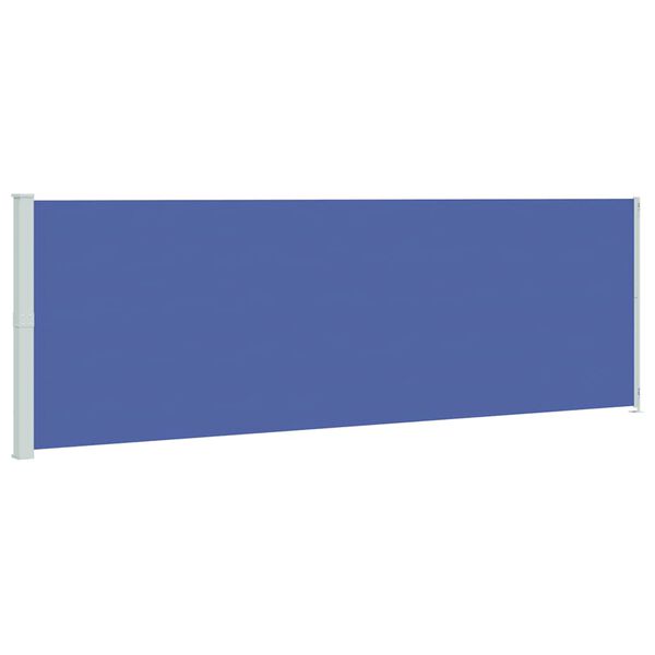 vidaXL Toldo lateral retr&aacute;til para p&aacute;tio 200x600 cm azul