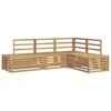 vidaXL Conjunto de Sof&aacute;s para Exterior 4 Pe&ccedil;a Branco