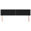 vidaXL Cabeceiras preto 160x5x78/88 cm tecido