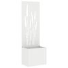 vidaXL Tela de Privacidade para Jardim Branco 50 x 32 x 150 cm