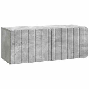 vidaXL Gabinete de TV de Parede 78,5 x 31 x 30 cm Cinzento Cimento