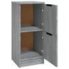 vidaXL Aparadores 2 pcs 30x30x70 cm madeira processada sonoma cinza