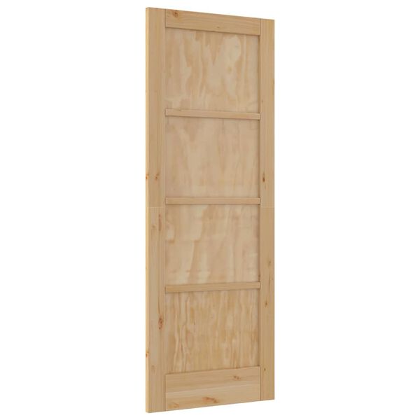 vidaXL Porta Interna ORKDAL Castanho 73,5 x 198,5 cm Contraplacado