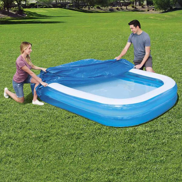 Bestway Cobertura de piscina Flowclear 262x175x51 cm