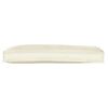 vidaXL Conjunto de Almofadas para Palete 2 pcs Creme 100 x 40 x 8 cm
